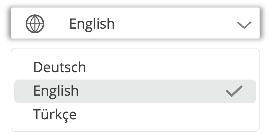 Mehrsprachige Formulare