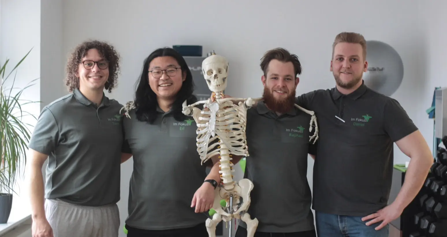 Teamfoto unseres Kunden "Im Fokus! Physiotherapie"